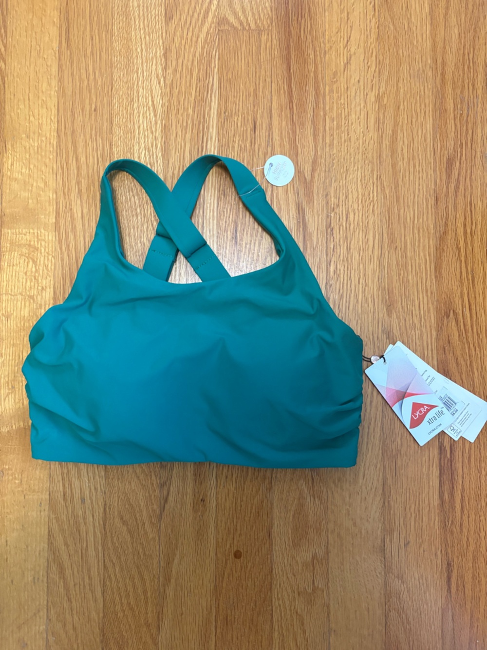 NWT Calia High Support Swim Top M